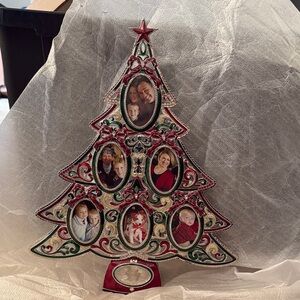 LIMITED EDITION 2007 Things Remembered Christmas Tree photo frame